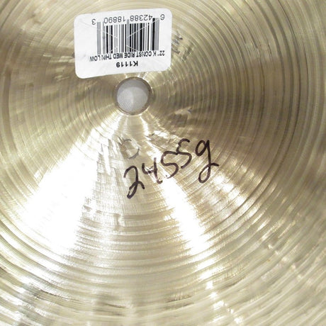 K_Constantinople_Medium_Thin_Ride_Low_22_[NKZL22CONMTL]_[2455g]_[Zildjian_K_Constantinople_Fair]_03