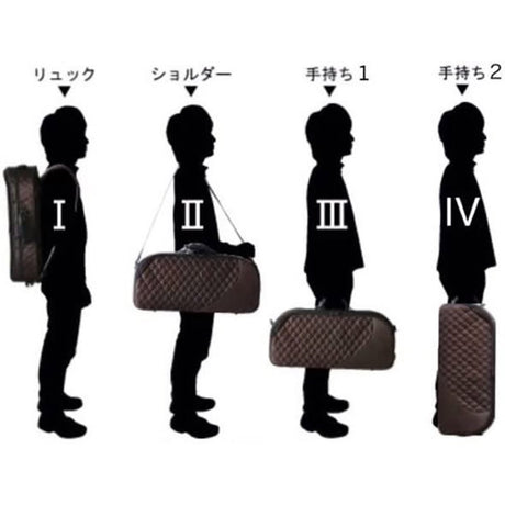 Kikutani_Neptune_AS-830_BRO_Alto_Saxophone_Case，_Brown_06