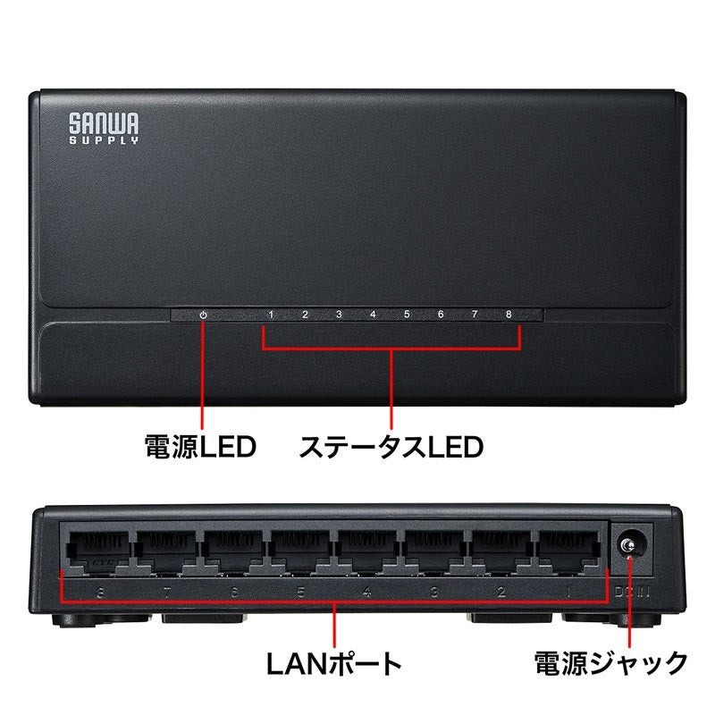 LAN-SWHP801BK_(Switching_Hub)_(Sanwa_Supply)_03