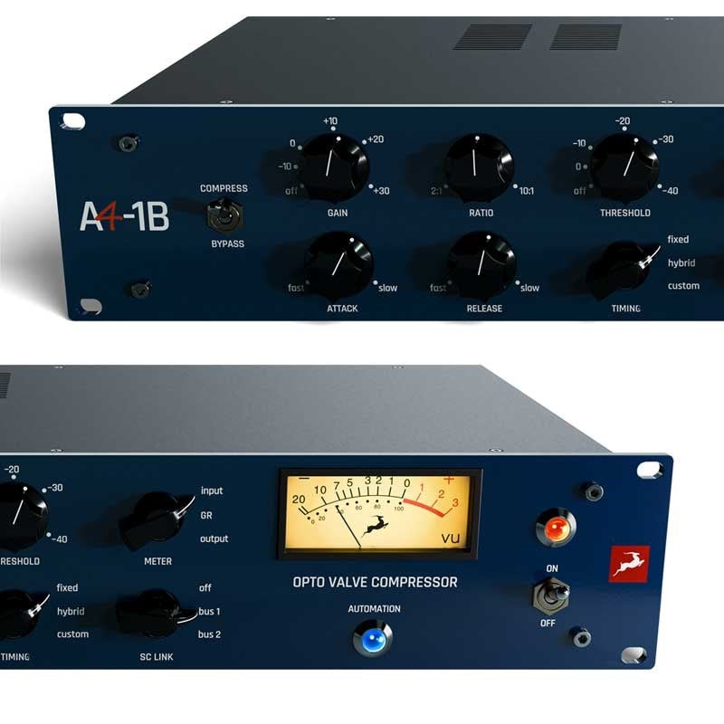 A4-1B Tube-Optical Compressor (DAW Plug-in with Remote Control