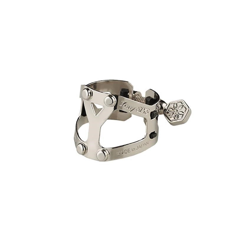 [Limited_Edition_Model_Released_April_5th]_Yanagisawa_Yany_SIXS_Alto_Saxophone_Ligature，_Solid_Silver_Platinum-Plated_(Made_of_Solid_Silver_with_Platinum-Plated_Finish)_01