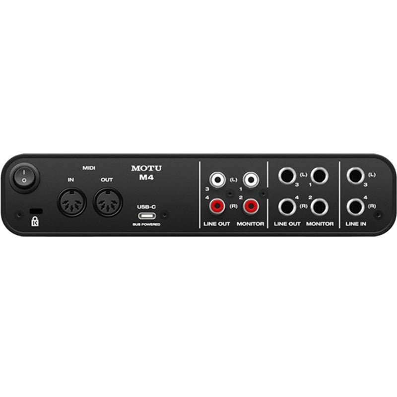 M4 (USB-C Audio Interface) (Mots) (DTM) by MOTU – Ikebe Musical