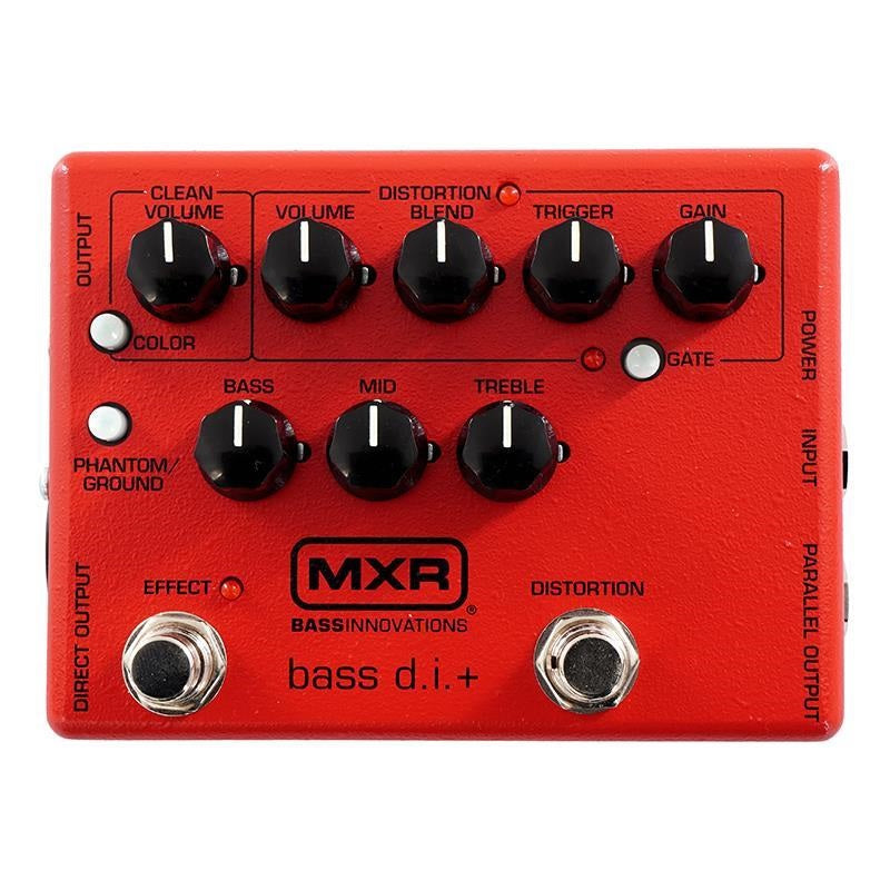 MXR M-80　Brushed Red M80 BASS DI+ Vermillion [Ikebe 50th Anniversary Special Edition
