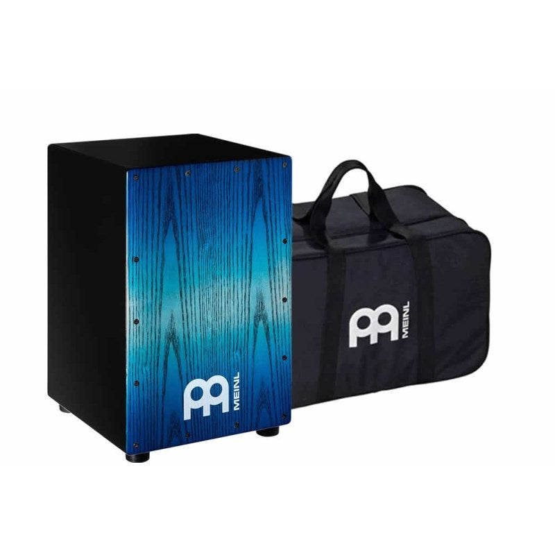 MCAJ100BK-PBF+_[Headliner_Series_Snare_Cajon_with_Bag___Pacific_Blue_Fade]_[Includes_genuine_MEINL_bag!]_01