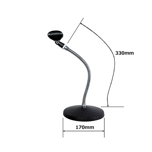 MDS-3_CR_(Tabletop_Round_Plate_Gooseneck_Stand)_(Tabletop_Microphone_Stand)_02