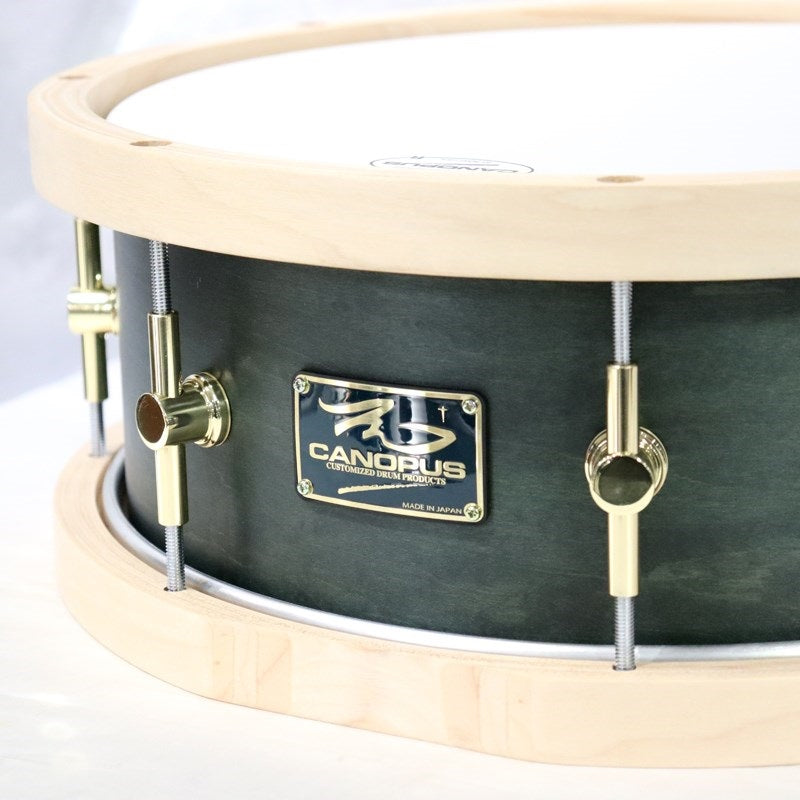 MO-1455WH_[MO_Snare_Drum_14''×5_5''_w_WoodHoop_-_Black_Olive_Oil]_02