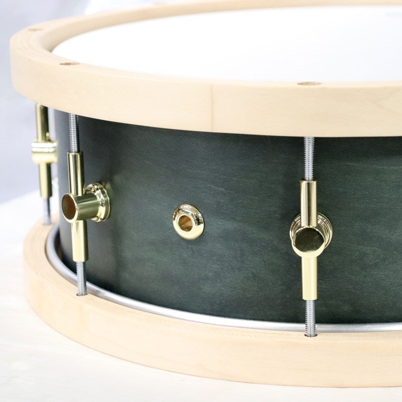 MO-1455WH_[MO_Snare_Drum_14''×5_5''_w_WoodHoop_-_Black_Olive_Oil]_04