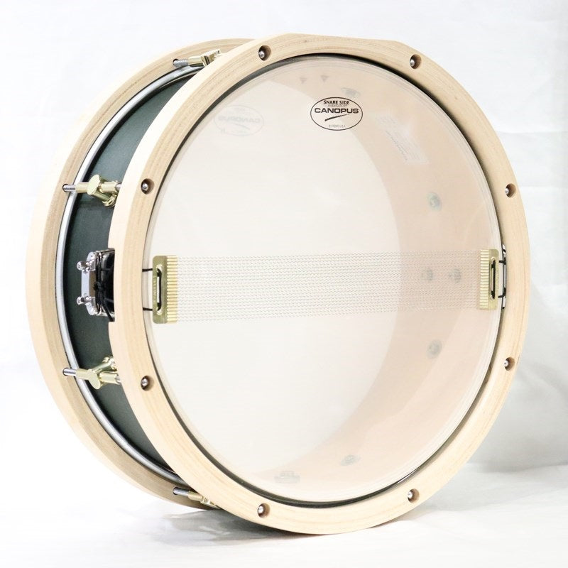 MO-1455WH_[MO_Snare_Drum_14''×5_5''_w_WoodHoop_-_Black_Olive_Oil]_07