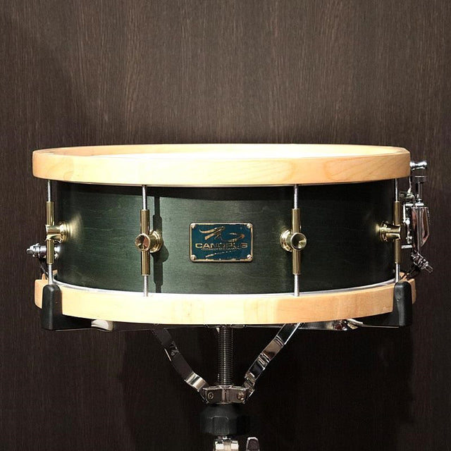 MO-1455WH_[MO_Snare_Drum_14''×5_5''_w_Wood_Hoop_-_Black_Olive_Oil]_01