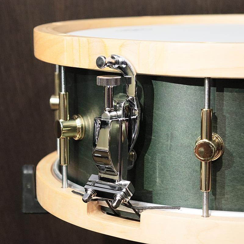 MO-1455WH_[MO_Snare_Drum_14''×5_5''_w_Wood_Hoop_-_Black_Olive_Oil]_03
