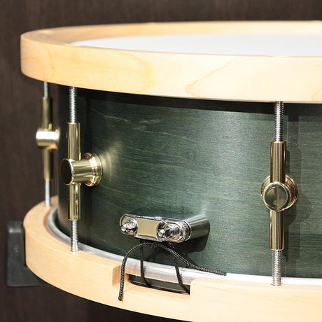MO-1455WH_[MO_Snare_Drum_14''×5_5''_w_Wood_Hoop_-_Black_Olive_Oil]_05