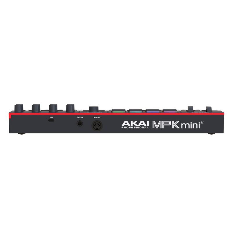 MPK Mini IV Black (25-key USB-MIDI keyboard controller) (Akai) by
