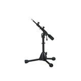 MS734ELBK_(Iron_Works_Studio_Series)_(Extra_Short_Boom)_(Extra_Low_Position)_(Tama_Microphone_Stand)_01