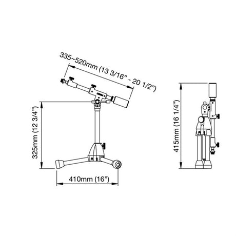 MS734ELBK_(Iron_Works_Studio_Series)_(Extra_Short_Boom)_(Extra_Low_Position)_(Tama_Microphone_Stand)_02