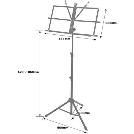 MSST-01_BK_(Black)_(Music_Stand)_03