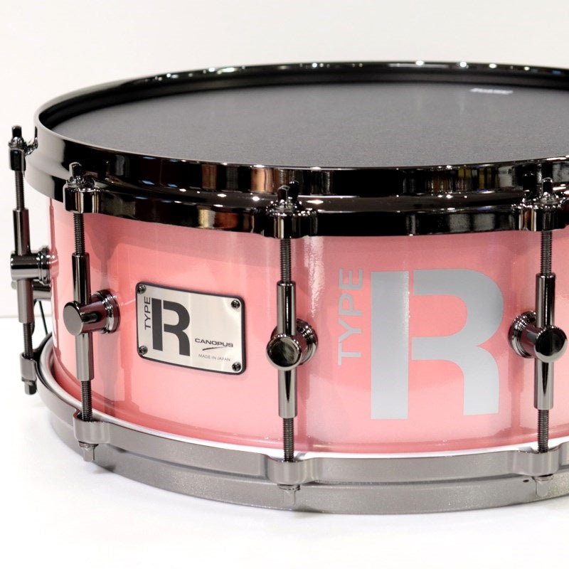 MTR-1455DH_[Type-R_BULLET_Snare_Drum_14''×5_5''_-_Sakura_Metallic_Lacquer]_02