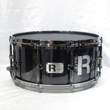 MTR-1465DH_[Type-R_BULLET_Snare_Drum_14''×6_5''_-_Black_Metallic]_01