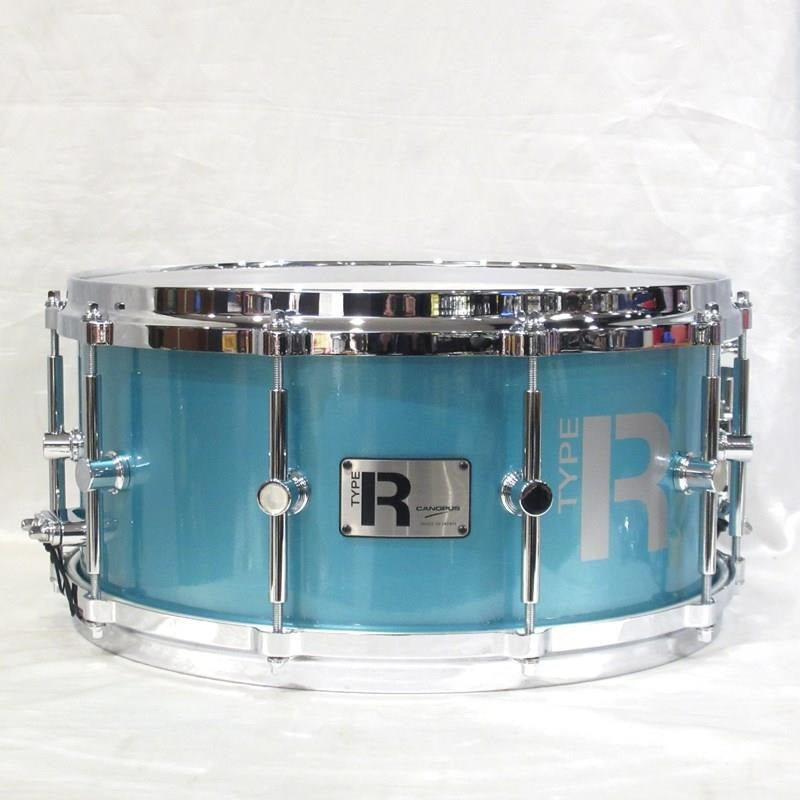 MTR-1465DH_[Type-R_Bullet_Snare_Drum_14__x_6_5__-_Turquoise_Metallic_Lacquer]_[In-Store_Display_Special_Price]_01