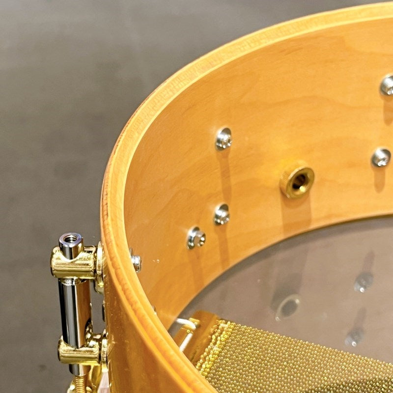 MU1455PBR-SNT_[Maple_+_Japanese_Horse_Chestnut_Snare_Drum___14x5_5]_[Made_in_Japan]_[Limited_Quantity_Special_Price]_05