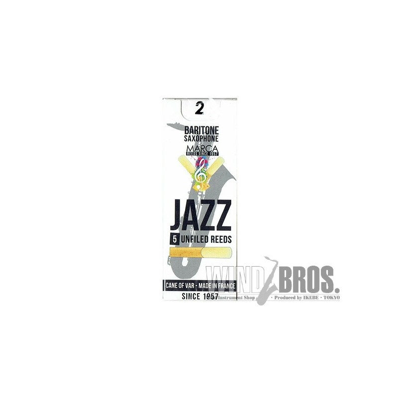 Marca_Jazz_Unfiled_Baritone_Saxophone_Reed_(2-1_2_Hardness)_[Autumn_Super_Sale]_01