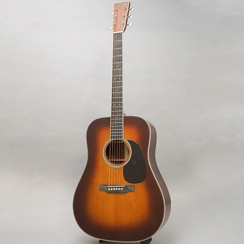 Martin_CTM_D-28_Authentic_1937_Style_Flame_Maple_Binding___Ambertone_1933_-Factory_Tour_2024_Pre-Built_Custom-_03