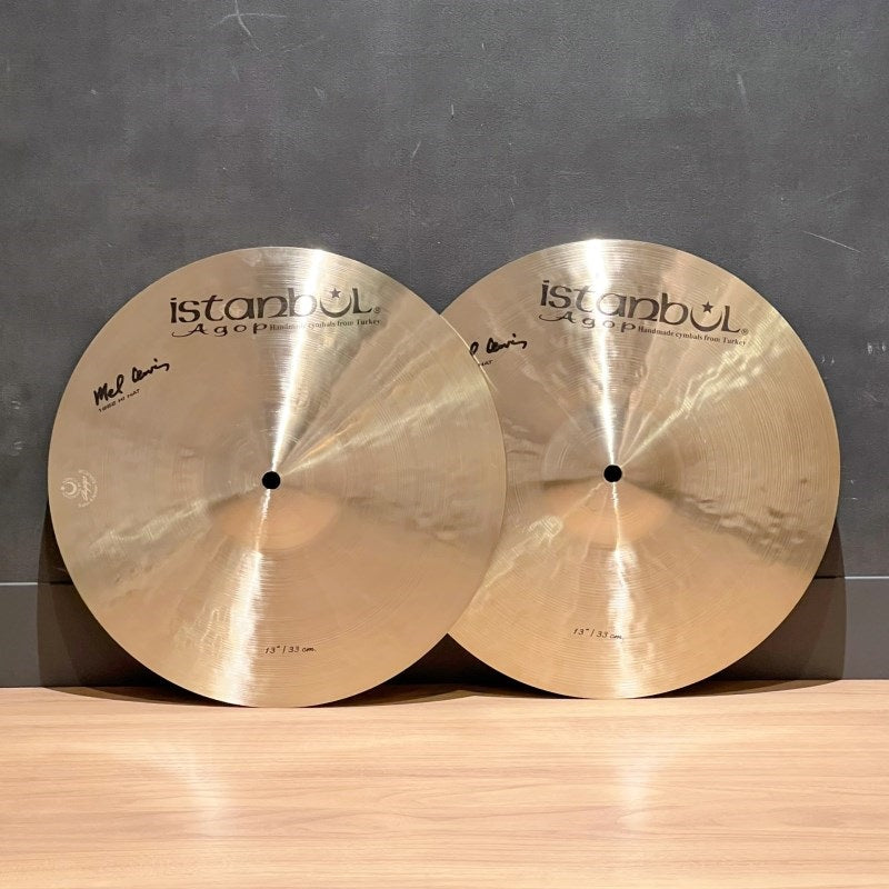 Mel_Lewis_Hihat_13pr_[740g_860g]_[2024_Turkey_Factory_Tour_Selected_Product]_01