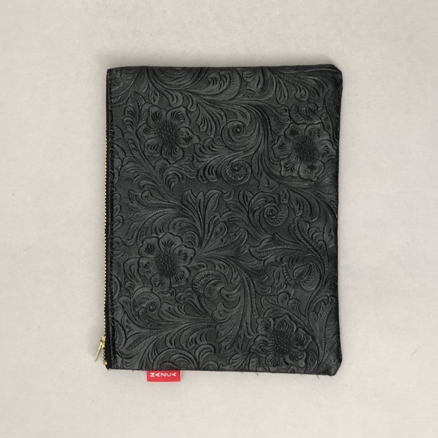 NAZCA_LEATHER_POUCH_[Black_Western]_01