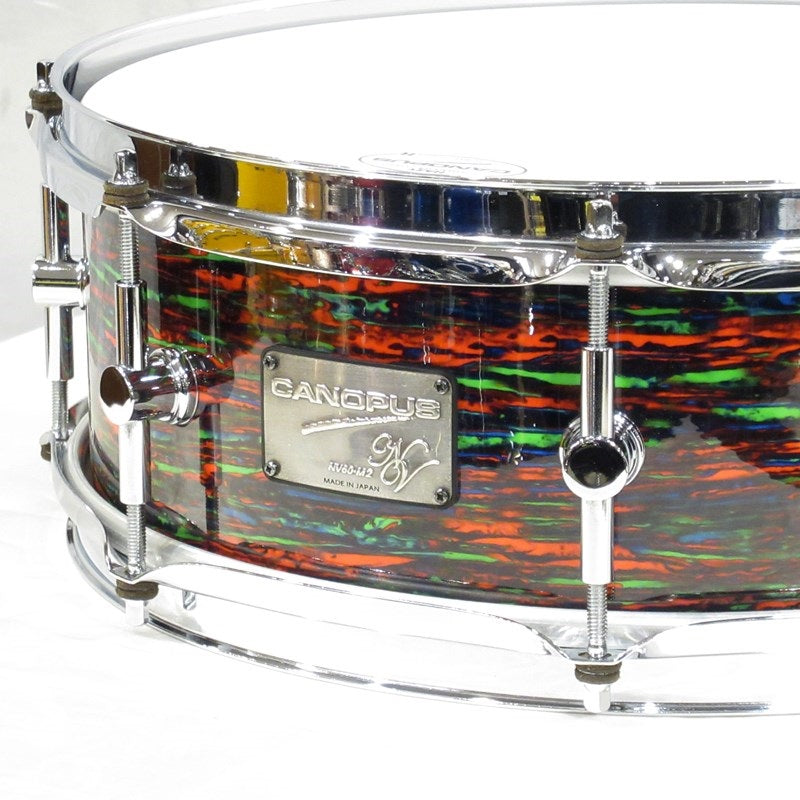 Neo-Vintage_Series_60's_L_Snare_Drum_14×5_-_Psychedelic_Red_[NV60M2S-1450]_02