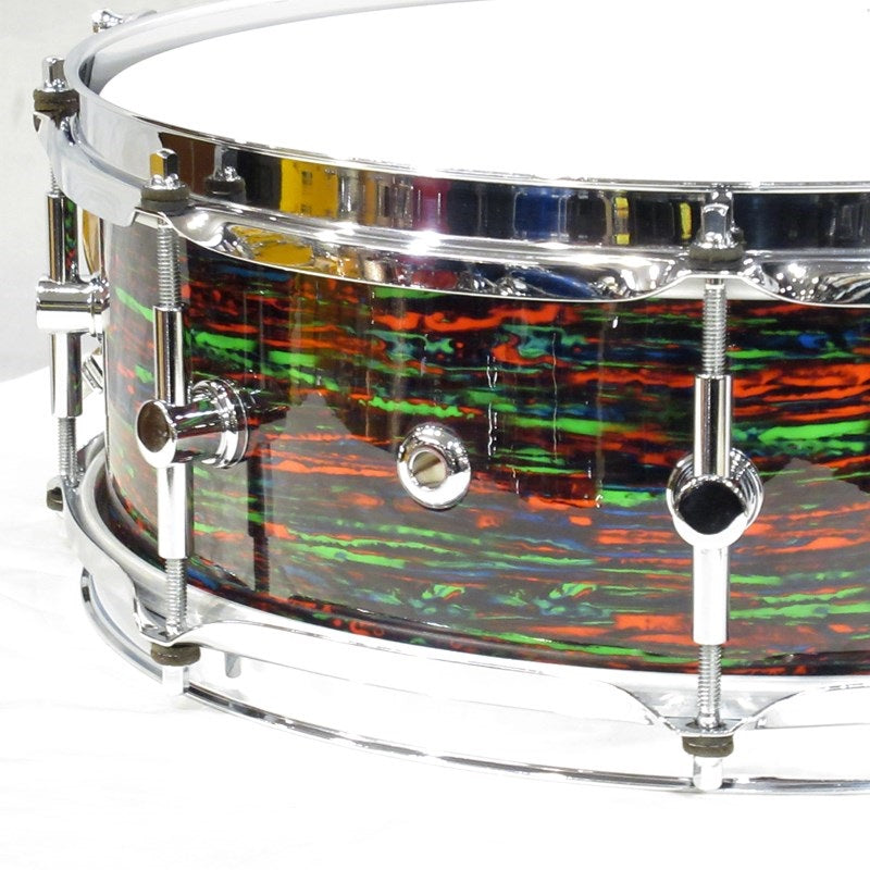Neo-Vintage_Series_60's_L_Snare_Drum_14×5_-_Psychedelic_Red_[NV60M2S-1450]_04
