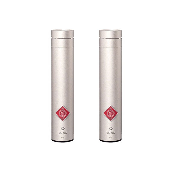 Neumann_KM185_Stereo_Set_(Supercardioid)_(Nickel)_(Official_Japanese_Product，_3-Year_Warranty)_(Condenser_Microphone)_02
