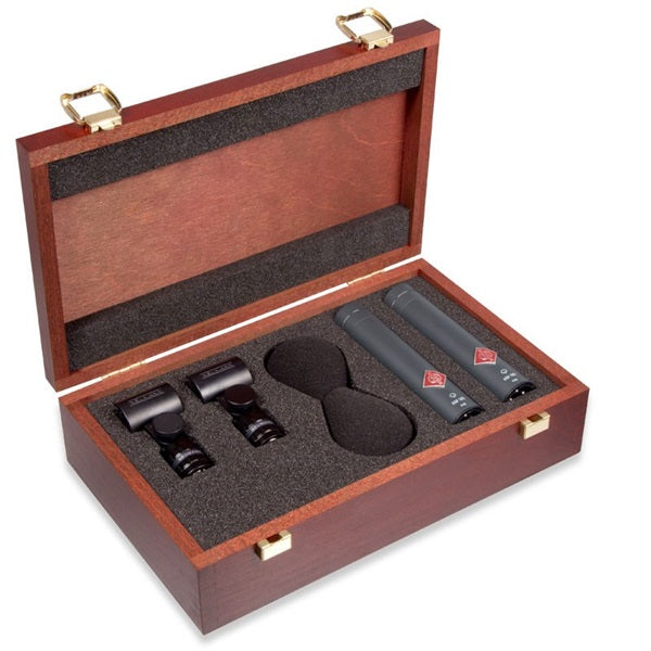 Neumann_KM185_mt_Stereo_Set_(Supercardioid)_(Black)_(Official_Japanese_Product，_3-Year_Warranty)_(Condenser_Microphone)_01
