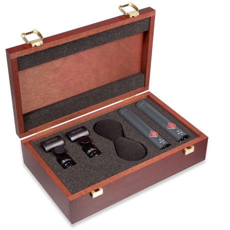 Neumann_KM185_mt_Stereo_Set_(Supercardioid)_(Black)_(Official_Japanese_Product，_3-Year_Warranty)_(Condenser_Microphone)_01