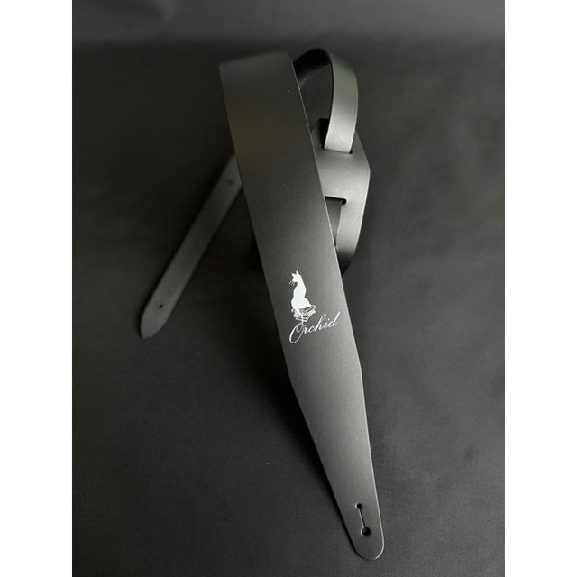OKM-1BK_Orchid_Guitar_Straps_(BLACK)_01