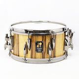 OOAK22-1365_SDW_BL_[One_of_a_Kind_Snare_Drum_13x6_5]_-_BLACK_LIMBA_[Limited_to_80_units_worldwide]_01