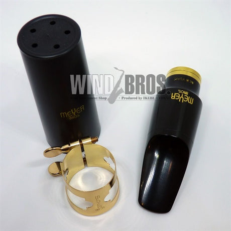 [Opening__6M]_Meyer_Alto_Saxophone_Mouthpiece__Connoisseur_Series__Rubber，_Meyer_Bros__NY_Model_01