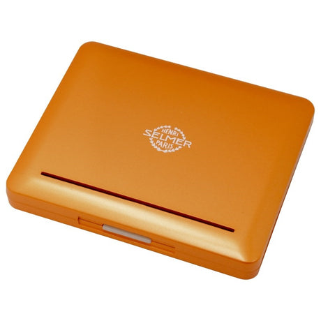Orange_Gold_Selmer_Logo_Reed_Case_for_Tenor_Saxophone，_Plastic_(10-Pack)_01