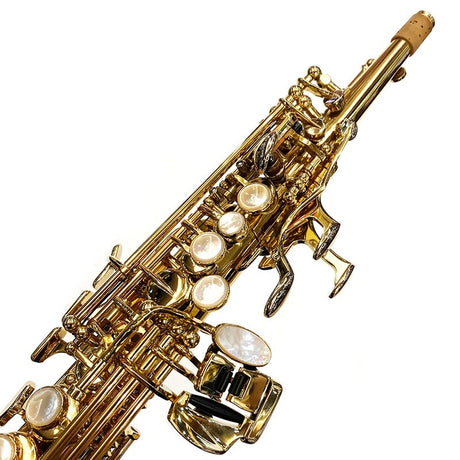 [Outlet_Price!]_Selmer_SA-80II_(Series_2)_Soprano_Saxophone，_Jubilee_GL_with_Engraving_(Adjusted_and_Set_Up_Before_Shipment)_[5-Year_Free_Key_Balance_Adjustment]_03