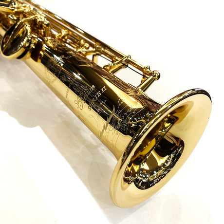 [Outlet_Price!]_Selmer_SA-80II_(Series_2)_Soprano_Saxophone，_Jubilee_GL_with_Engraving_(Adjusted_and_Set_Up_Before_Shipment)_[5-Year_Free_Key_Balance_Adjustment]_08