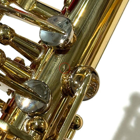 [Outlet_Special_Price]_Selmer_SA-80II_(Series_2)_Soprano_Saxophone_Jubilee_GL_w_e_(Engraved)_[Shipped_after_adjustment_&_setup]_[5_years_of_free_key_balance_adjustment]_03