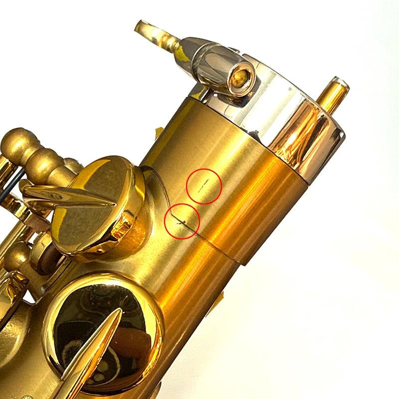 [Outlet_Special_Price]_Selmer_Signature_Alto_Saxophone，_Brushed_Gold_Lacquer_(Brushed_GL)_[Shipped_after_adjustment_&_setup]_[Free_key_balance_adjustment_for_5_years]_03