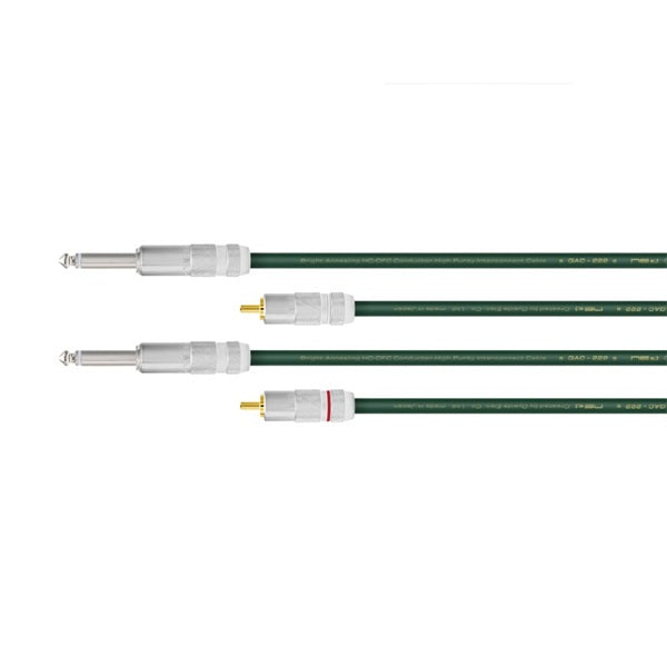 Oyaide_QAC-222_RTS_pair_(RCA-TS_phone)_(3_0m)_(RCA-Phone_cable)_01