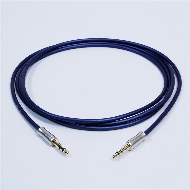 PASSGO_BLUE_TRS_Cable_(3_0m)_(Passgo_Blue)_(Line_Cable_Monitor_Speaker_Cable)_(TRS-TRS)_(6_3_(3-pole)_-_6_3_(3-pole))_(Made_in_Japan)_01