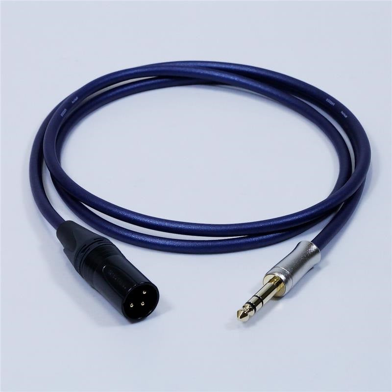 PASSGO_BLUE_TXM_Cable_(3_0m)_(Passgo_Blue)_(Line_Cable_Monitor_Speaker_Cable)_(TRS-XLR_Male)_(6_3_(3-pole)_-_XLR_(M))_(Made_in_Japan)_01