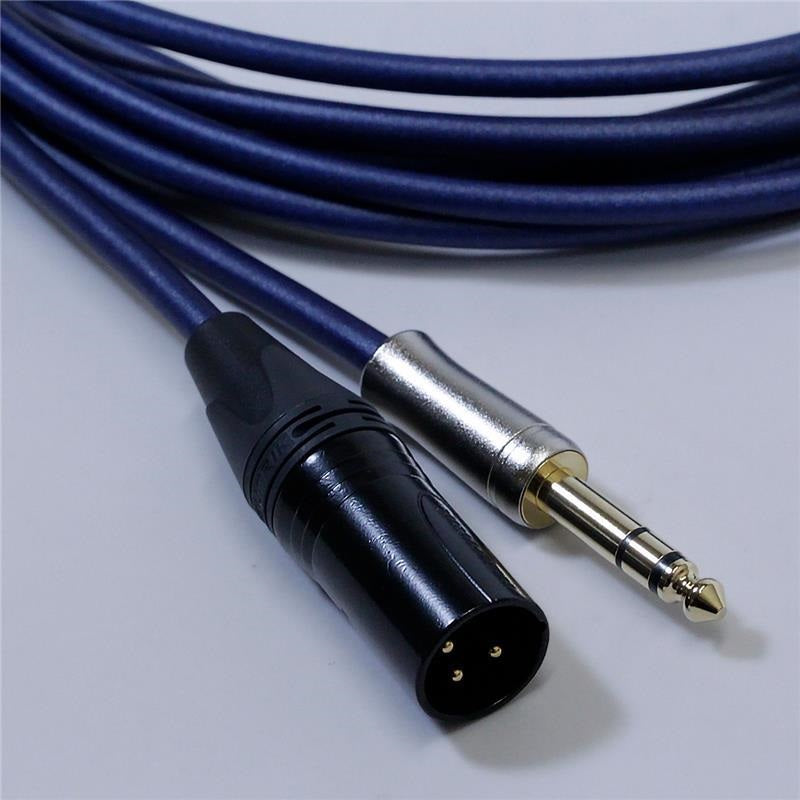 PASSGO_BLUE_TXM_Cable_(3_0m)_(Passgo_Blue)_(Line_Cable_Monitor_Speaker_Cable)_(TRS-XLR_Male)_(6_3_(3-pole)_-_XLR_(M))_(Made_in_Japan)_02