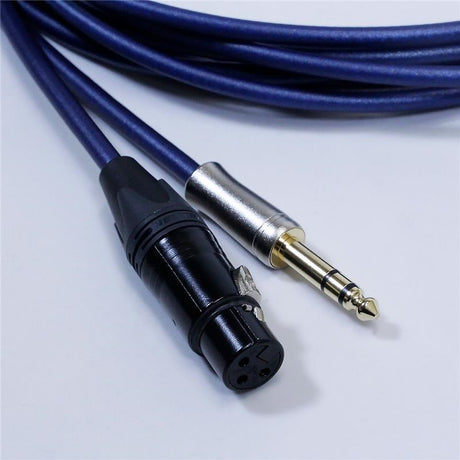 PASSGO_BLUE_XFT_Cable_(3_0m)_(Passgo_Blue)_(Line_Cable)_(XLR_Female_-_TRS)_(XLR(F)-6_3_(3-pole))_(Made_in_Japan)_02