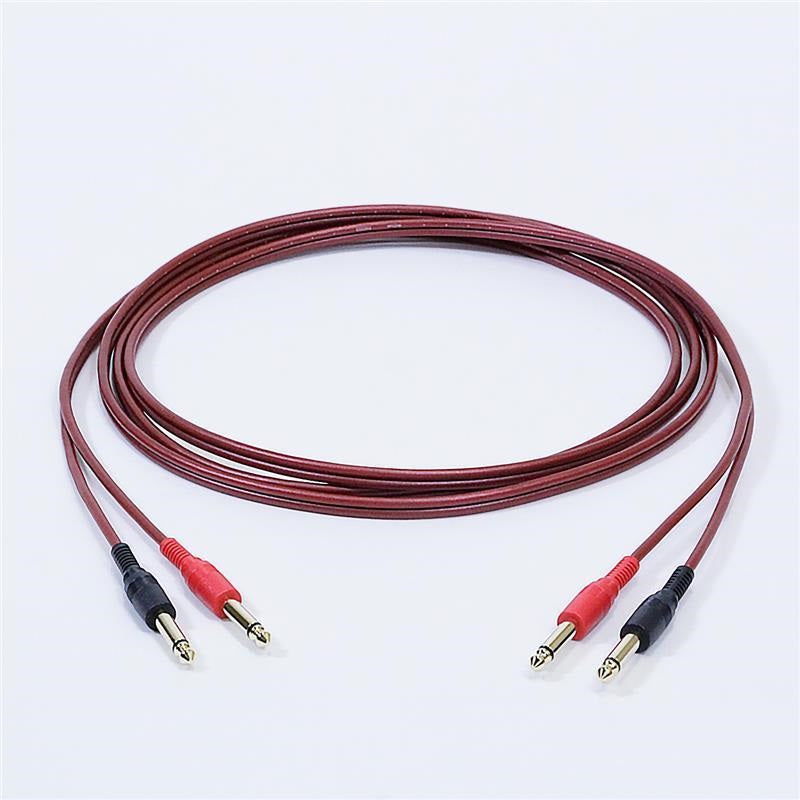 PASSGO_RED_ST_TS_PHONE_Cable_(Stereo)_(1_5m)_(PASSGO_Red)_(Line_Cable_Stereo_Cable_Instrument_Cable)_(Stereo_Phone-Phone)_(6_3_(2-pole_L_R)_-_6_3_(2-pole_L_R))_(Made_in_Japan)_01