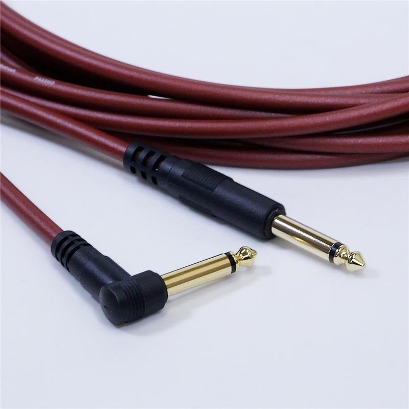 PASSGO_RED_TS_PHONE_Cable_(L-shaped)_(5_0m)_(PASSGO_Red)_(Line_Cable_Guitar_Cable_Instrument_Cable)_(L-shaped_Phone-Phone)_(6_3_(2-pole)_-_6_3_(2-pole)，_L-shaped_-_Straight)_02