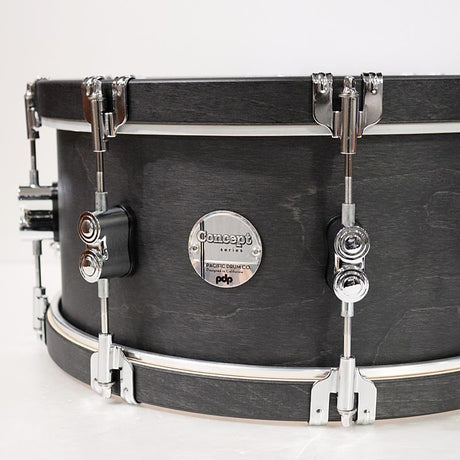 PDCC6514SSEE_[Concept_Classic_Snare_Drum_14''×6_5''_-_Ebony_Stain_w_Ebony_Hoops]_[Limited_Quantity_Special_Price]_02
