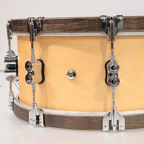PDCC6514SSNW_[Concept_Classic_Snare_Drum_14''×6_5''_-_Natural_Stain_w_Walnut_Hoops]_[Limited_Quantity_Special_Price]_04