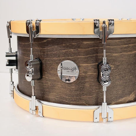 PDCC6514SSWN_[Concept_Classic_Snare_Drum_14''×6_5''_-_Walnut_Stain_w_Natural_Hoops]_[Limited_Quantity_Special_Price]_02